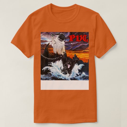 HOLY PUGGER T-SHIRT (Design voorkant)