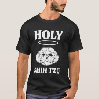 Holy Shih Tzu Dog Groomer T-shirt