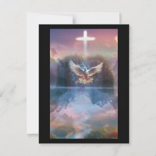 Holy Spirit Dove Briefkaart