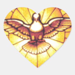 HOLY SPIRIT HART STICKER