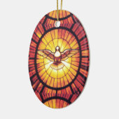 HOLY SPIRIT KERAMISCH ORNAMENT (Links)