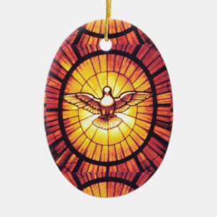 HOLY SPIRIT KERAMISCH ORNAMENT