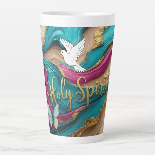 Holy Spirit-Latte Mug Latte Mok (Voorkant)