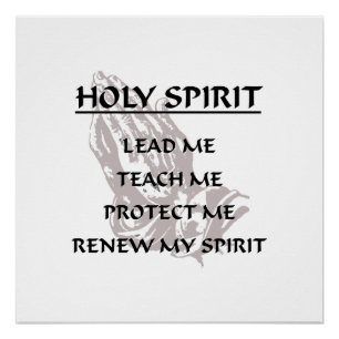 HOLY SPIRIT PERFECT POSTER