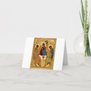 Holy Trinity by Andrey Rublev Bedankkaart