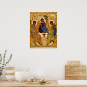 Holy Trinity by Andrey Rublev Poster (Keuken)