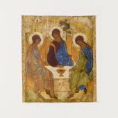 Holy Trinity by Andrey Rublev Wandkleed (Voorkant)