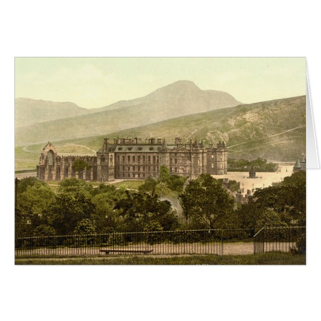 Holyrood Palace, Edinburgh, Schotland (Voorkant Horizontaal)