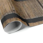 Holz Schindeln Cadeaupapier (Rol Hoek)