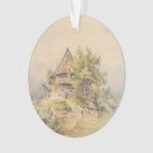 Holzhütte am See - Carl Lafite (devant)