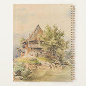 Holzhütte am See - Carl Lafite (Dos)