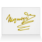 HOMAGE À MOZART Gold Signature du compositeur Gree (Intérieur Horizontal (Haut))