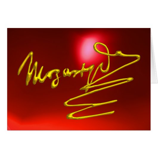 HOMAGE À MOZART, Ruby Rouge (Devant horizontal)