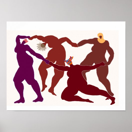 Homage naar Matisse Poster (Voorkant)