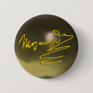 HOMAGE TOT MOZART, grijze agar Ronde Button 5,7 Cm