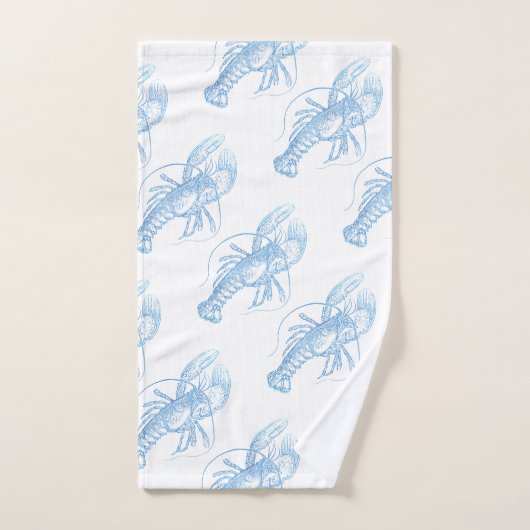 Homard bleu (Serviette à main)