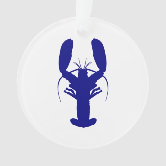 Homard côtier de décor de bleu marine (devant)