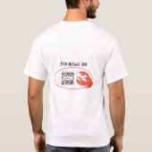 Homard de modèle de T-shirt (Dos)