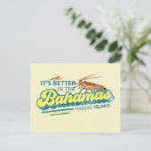 Homard Nassau Bahamas Carte postale Croisière de v (Debout devant)