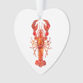 Homard polygonal rouge (devant)