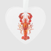 Homard polygonal rouge (dos)