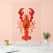 Homard polygonal rouge (Mariage)