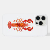 Homard polygonal rouge (Verso Horizontal)