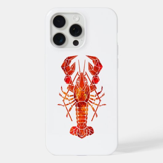 Homard polygonal rouge (Verso)