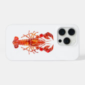 Homard polygonal rouge (Verso Horizontal)