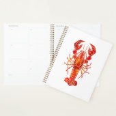 Homard polygonal rouge (Devant avec enveloppe)