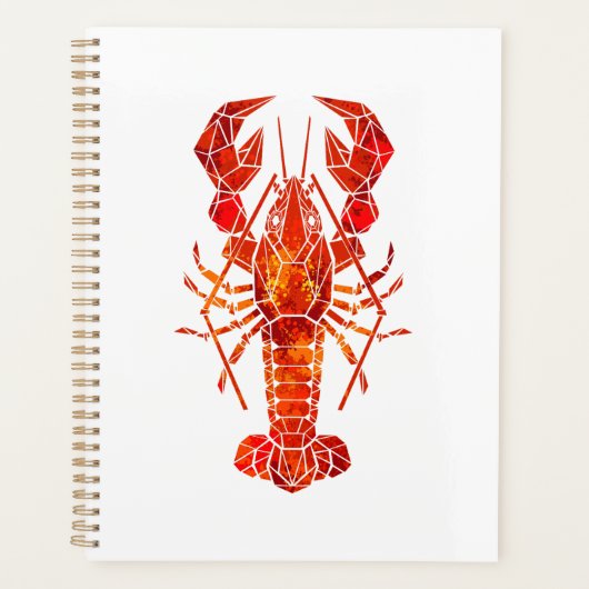 Homard polygonal rouge (Devant)