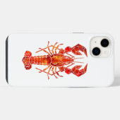 Homard polygonal rouge (Verso Horizontal)