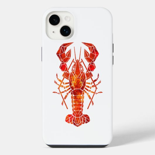 Homard polygonal rouge (Verso)