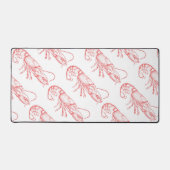 homard rouge vintage - aquarelle (Recto)