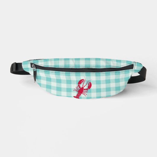 Homard sur Gingham Bleu (Recto)