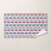 Homards et étoiles de mer coquettes (Serviette à main)