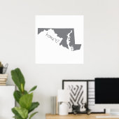 Home <3 Maryland Poster (Thuiskantoor)