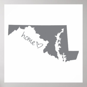 Home <3 Maryland Poster