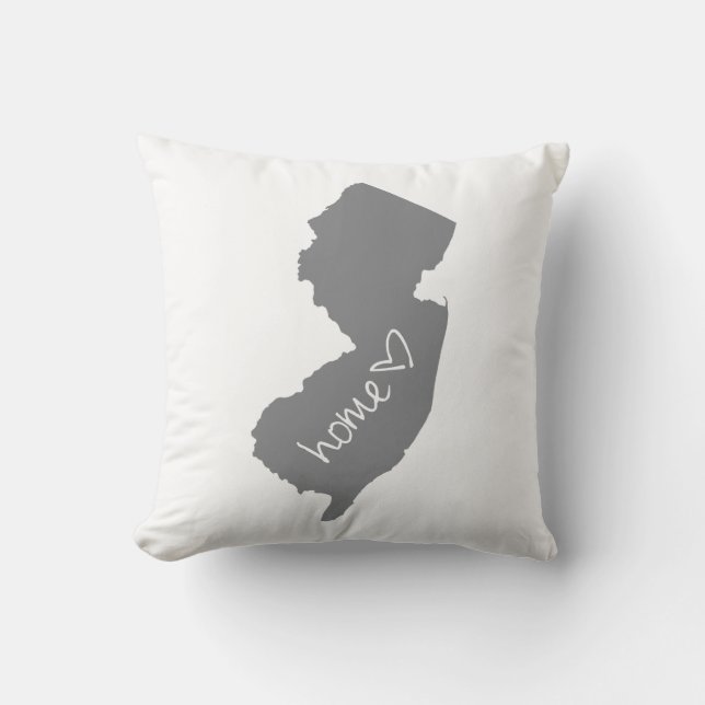Home <3 New Jersey Kussen (Voorkant)