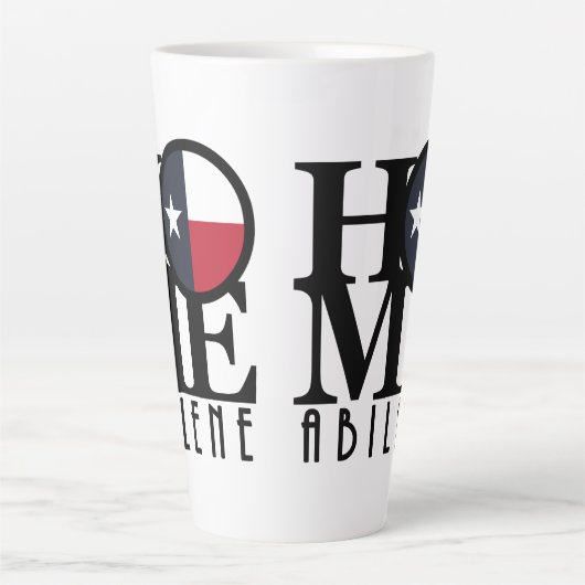 HOME Abilene Latte Mok (Voorkant)