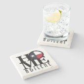 HOME Abilene Texas Stenen Onderzetter (Zijkant)