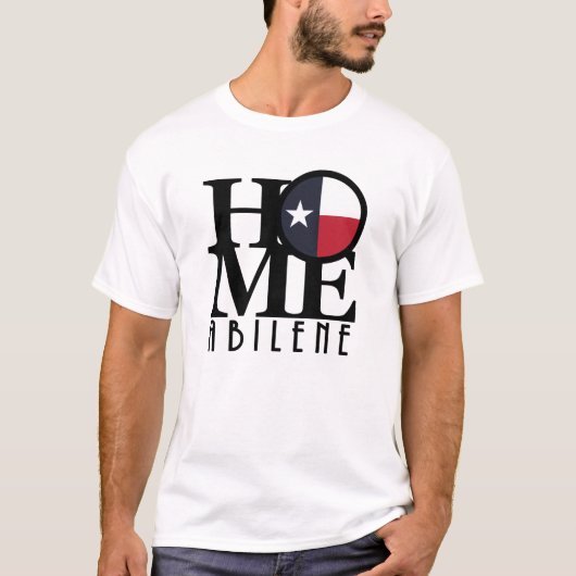 HOME Abilene Texas T-shirt (Voorkant)