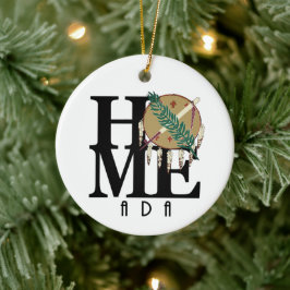 HOME Ada Oklahoma Keramisch Ornament