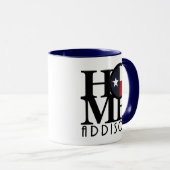 HOME Addison Texas 11oz Mok (Voorkant rechts)