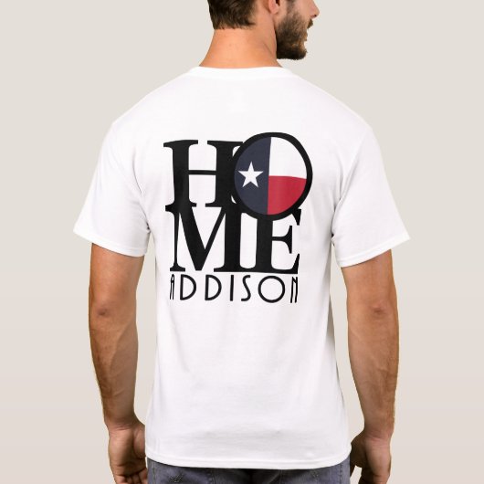 HOME Addison TX T-shirt (Achterkant)