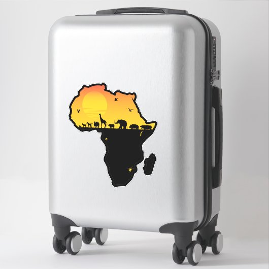 Home - Africa Sticker (Koffer)
