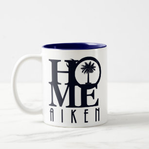 HOME Aiken South Carolina 11oz Tweekleurige Koffiemok