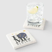 HOME Alaska Stenen Onderzetter (Zijkant)