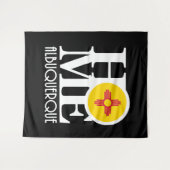 HOME Albuquerque New Mexico Wandkleed (Voorkant (horizontaal))