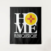 HOME Albuquerque New Mexico Wandkleed (Voorkant)